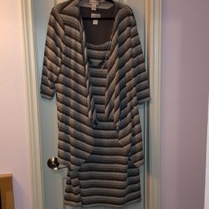 Catherine's Sweater Dress and Jacket set